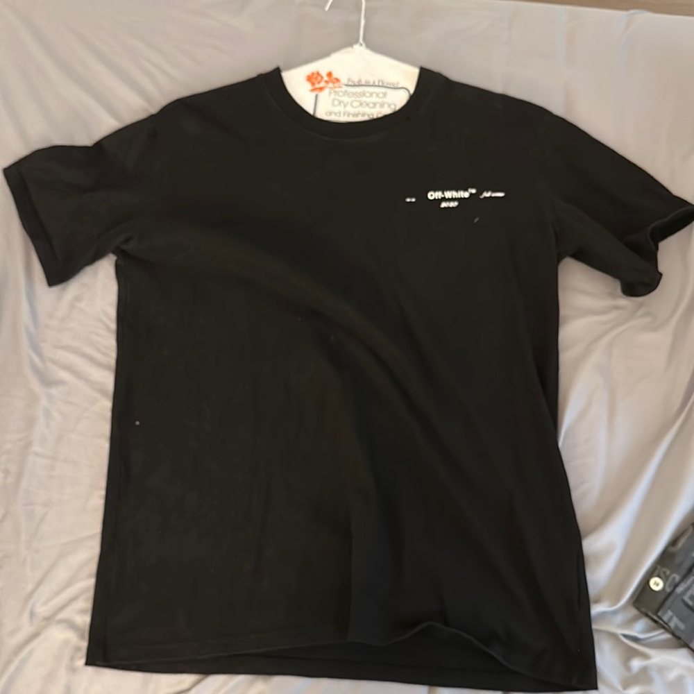 Off-White Embroidered Tshirt